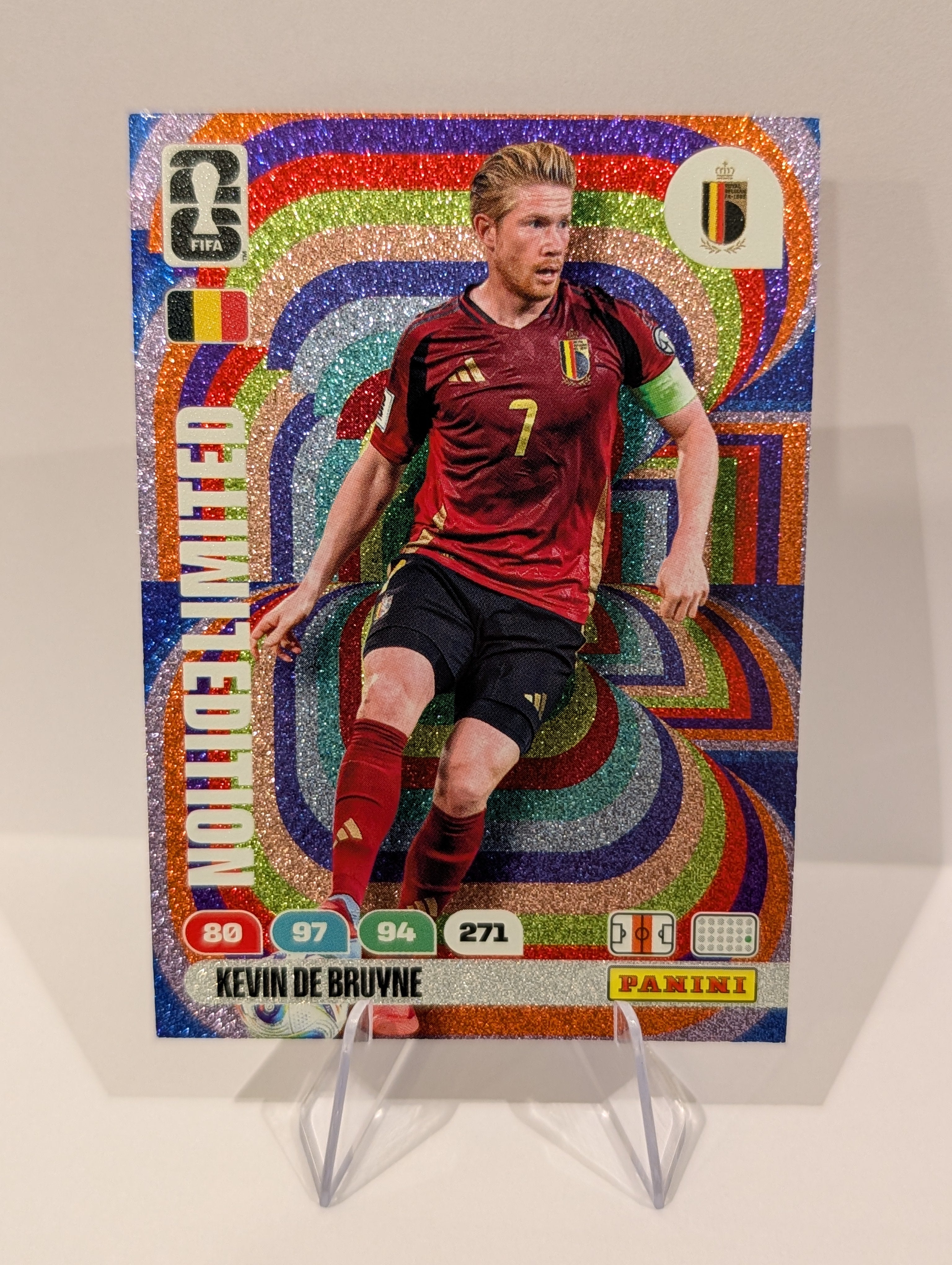 Kevin De Bruyne - Limited Edition - Panini Adrenalyn XL World Cup 2026