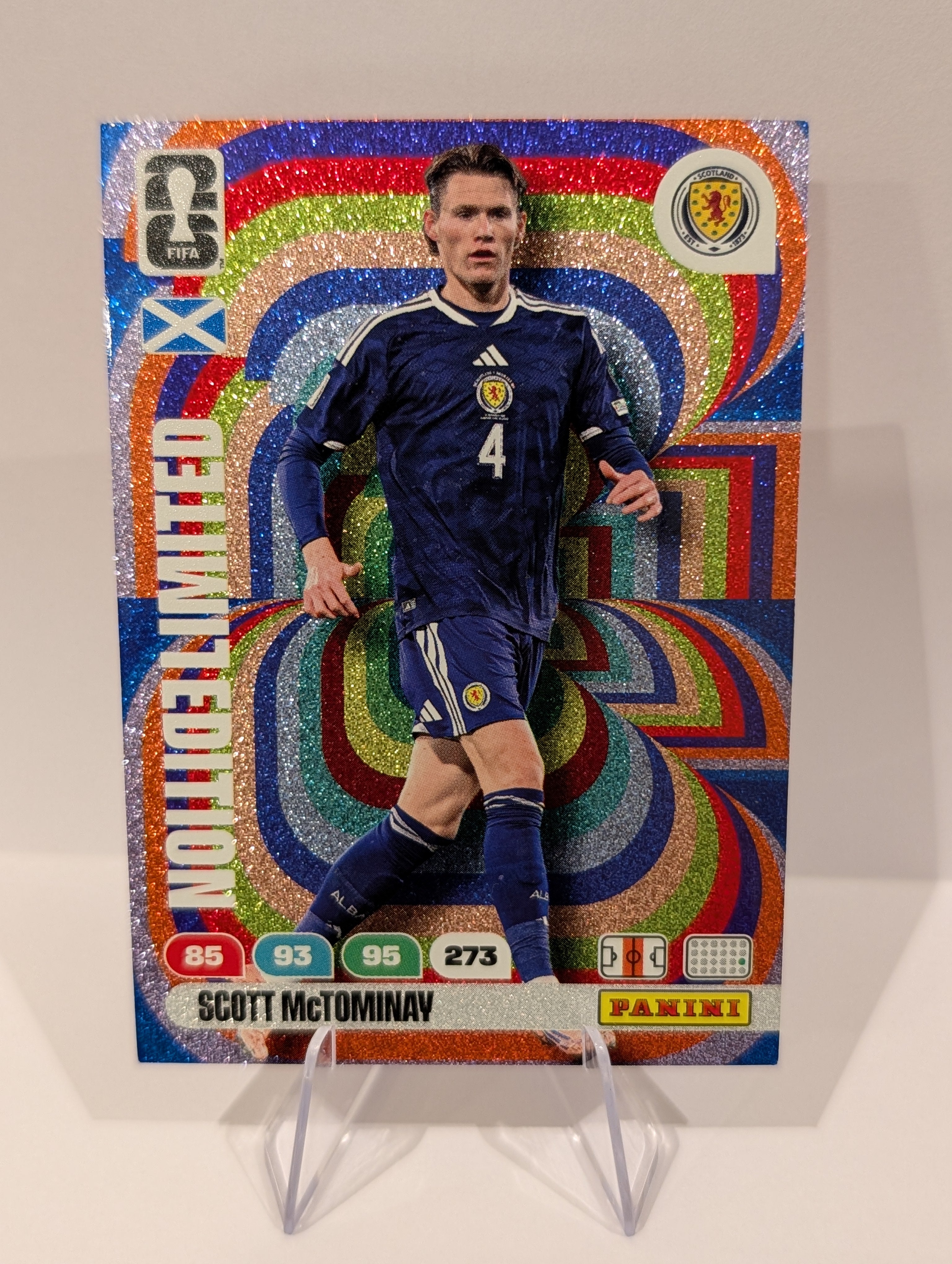 Scott McTominay - Limited Edition - Panini Adrenalyn XL World Cup 2026