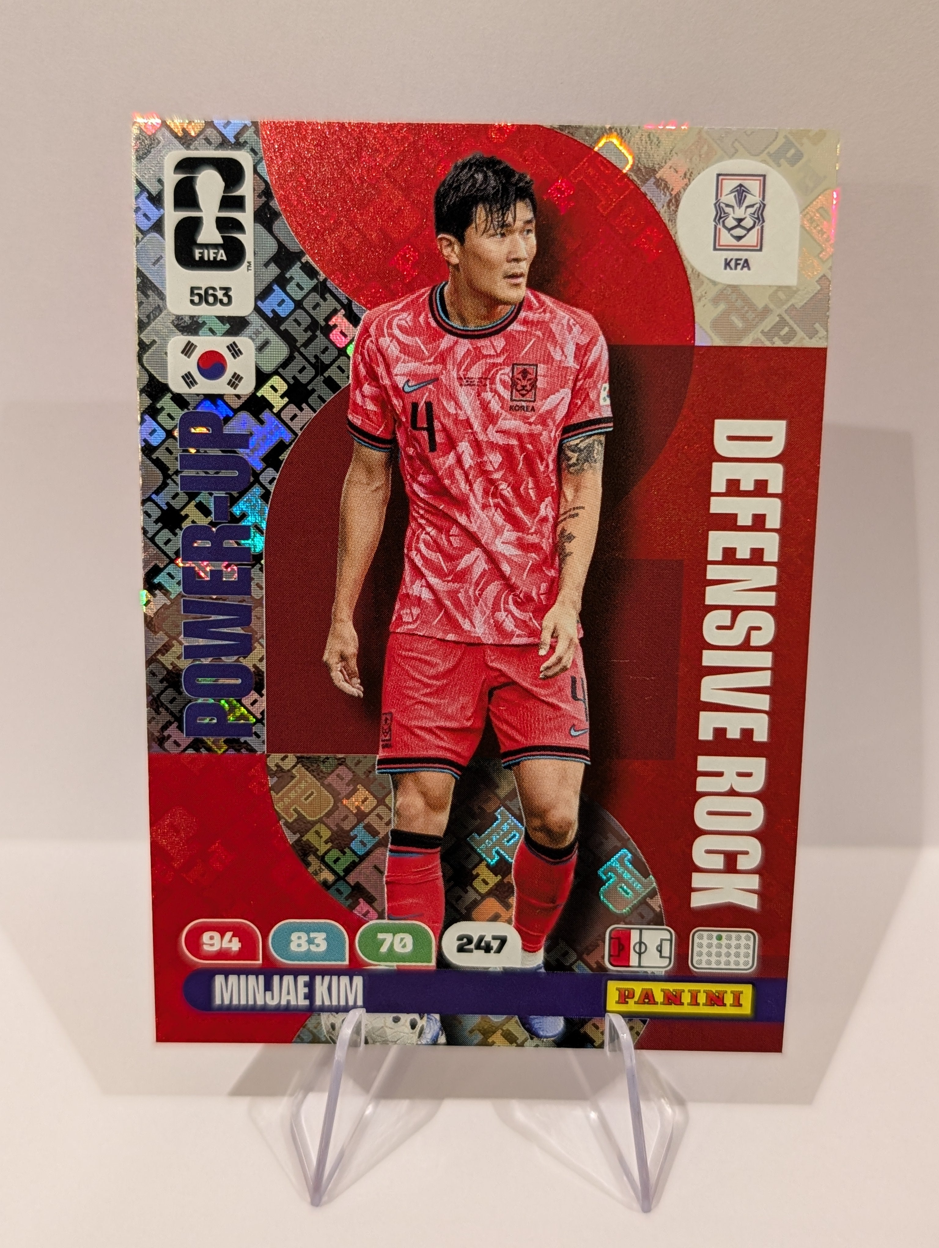 563 Minjae Kim - Defensive Rock - Panini Adrenalyn XL World Cup 2026