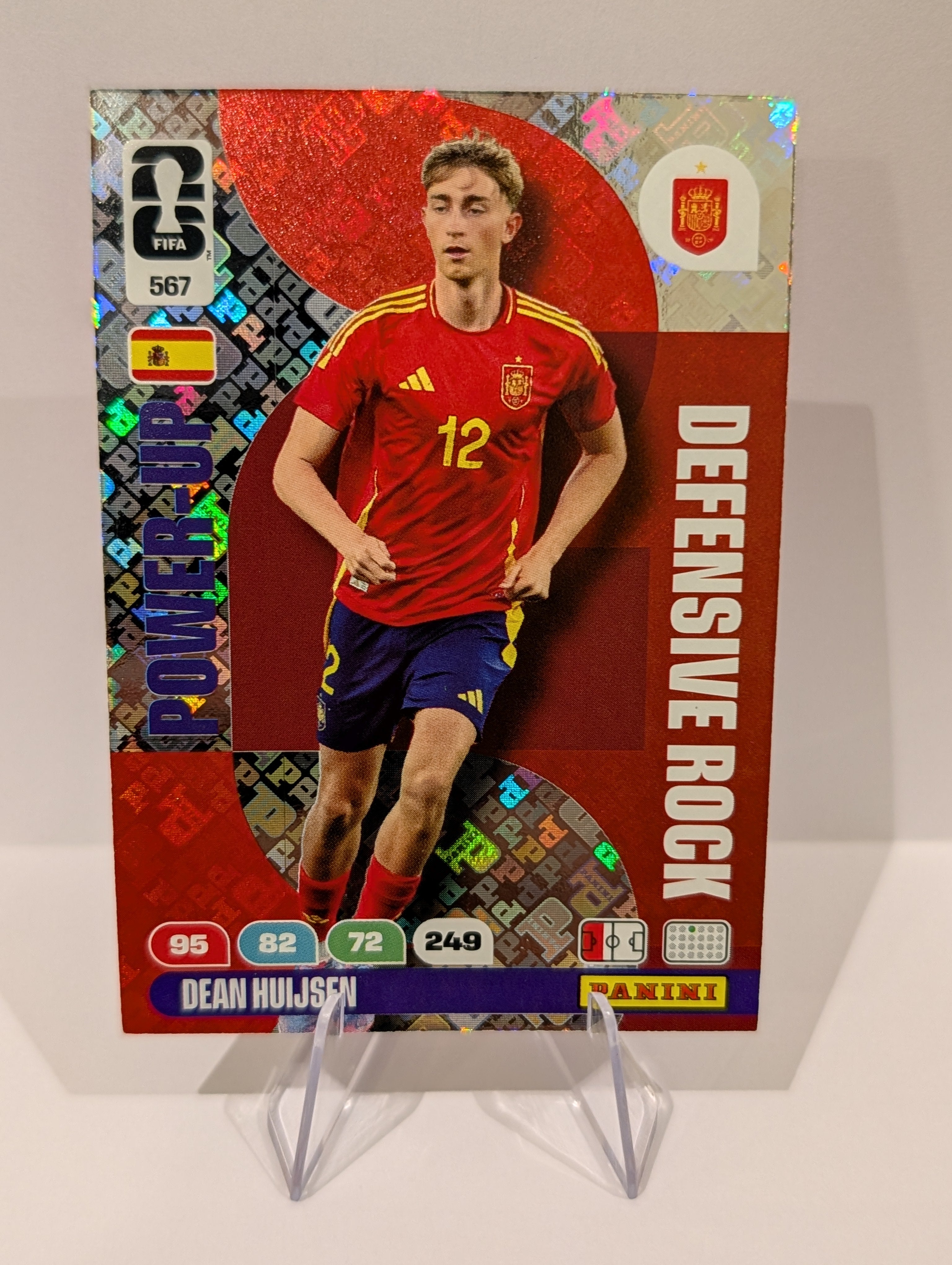 567 Dean Huijsen - Defensive Rock - Panini Adrenalyn XL World Cup 2026