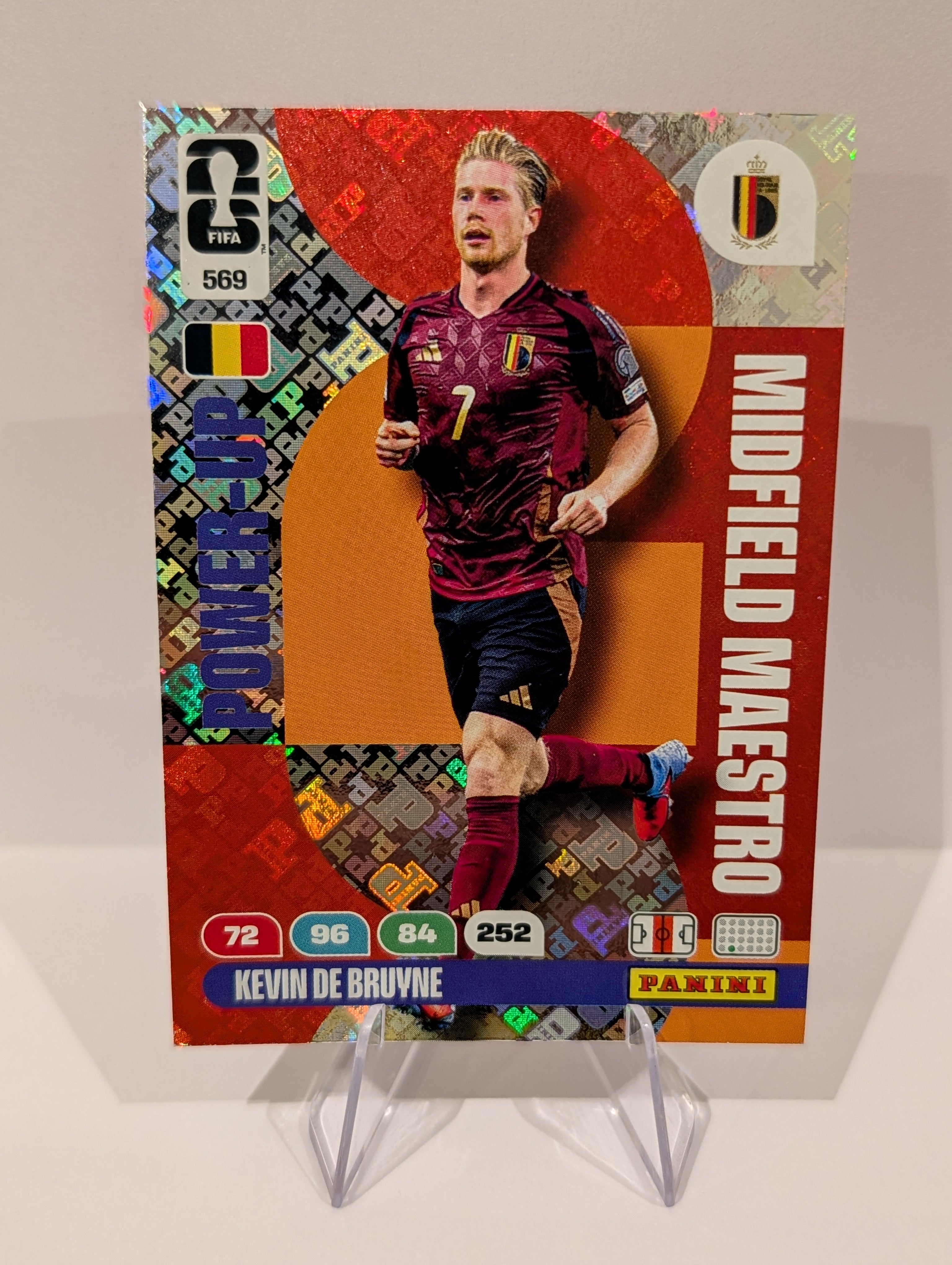 569 Kevin De Bruyne - Midfield Maestro - Panini Adrenalyn XL World Cup 2026