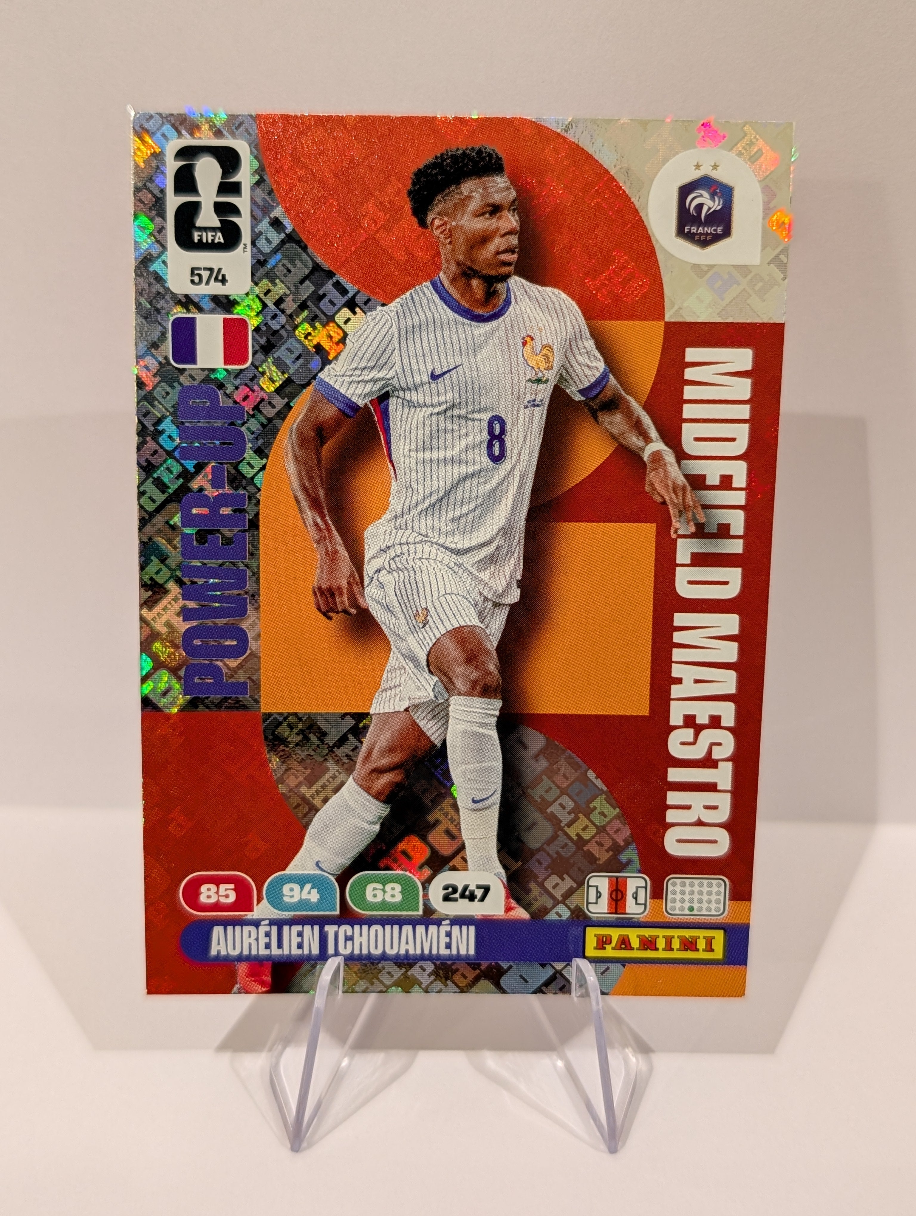 574 Aurelien Tchouameni - Midfield Maestro - Panini Adrenalyn XL World Cup 2026
