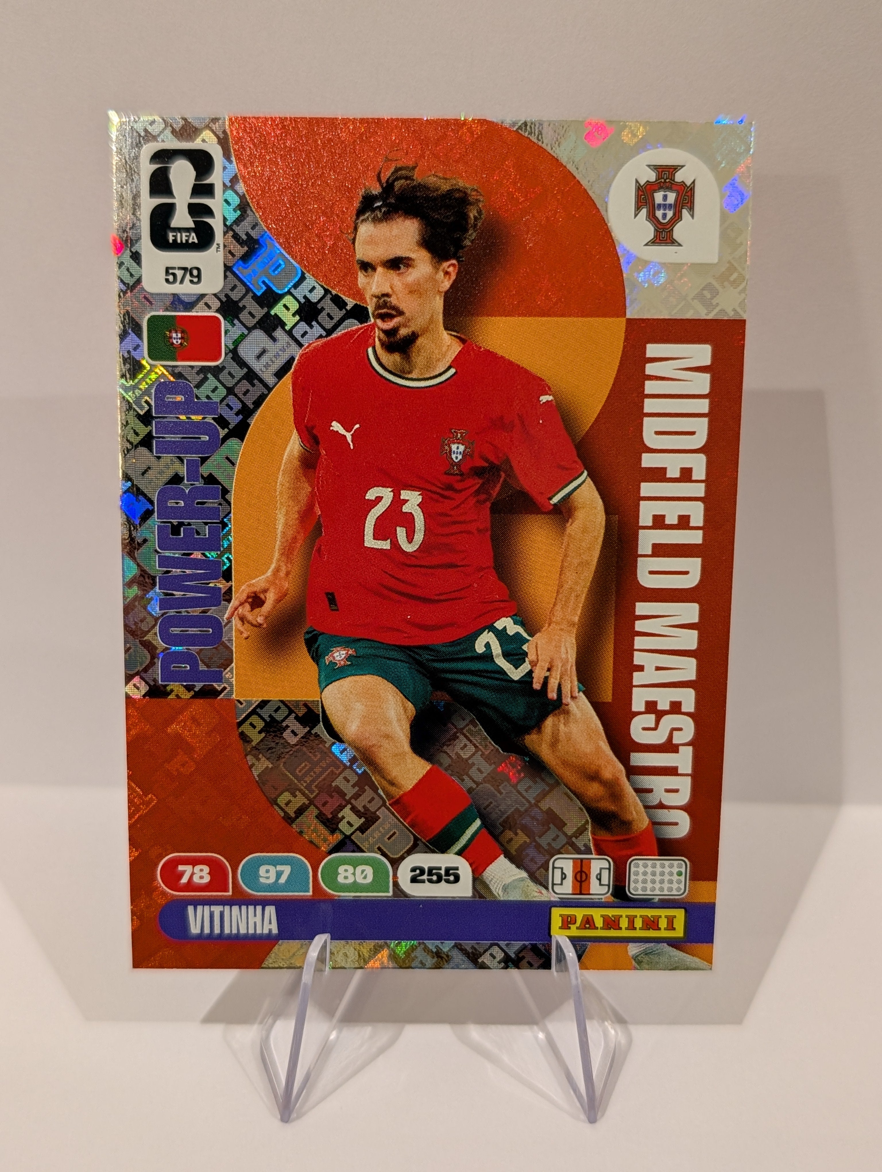 579 Vitinha - Midfield Maestro - Panini Adrenalyn XL World Cup 2026