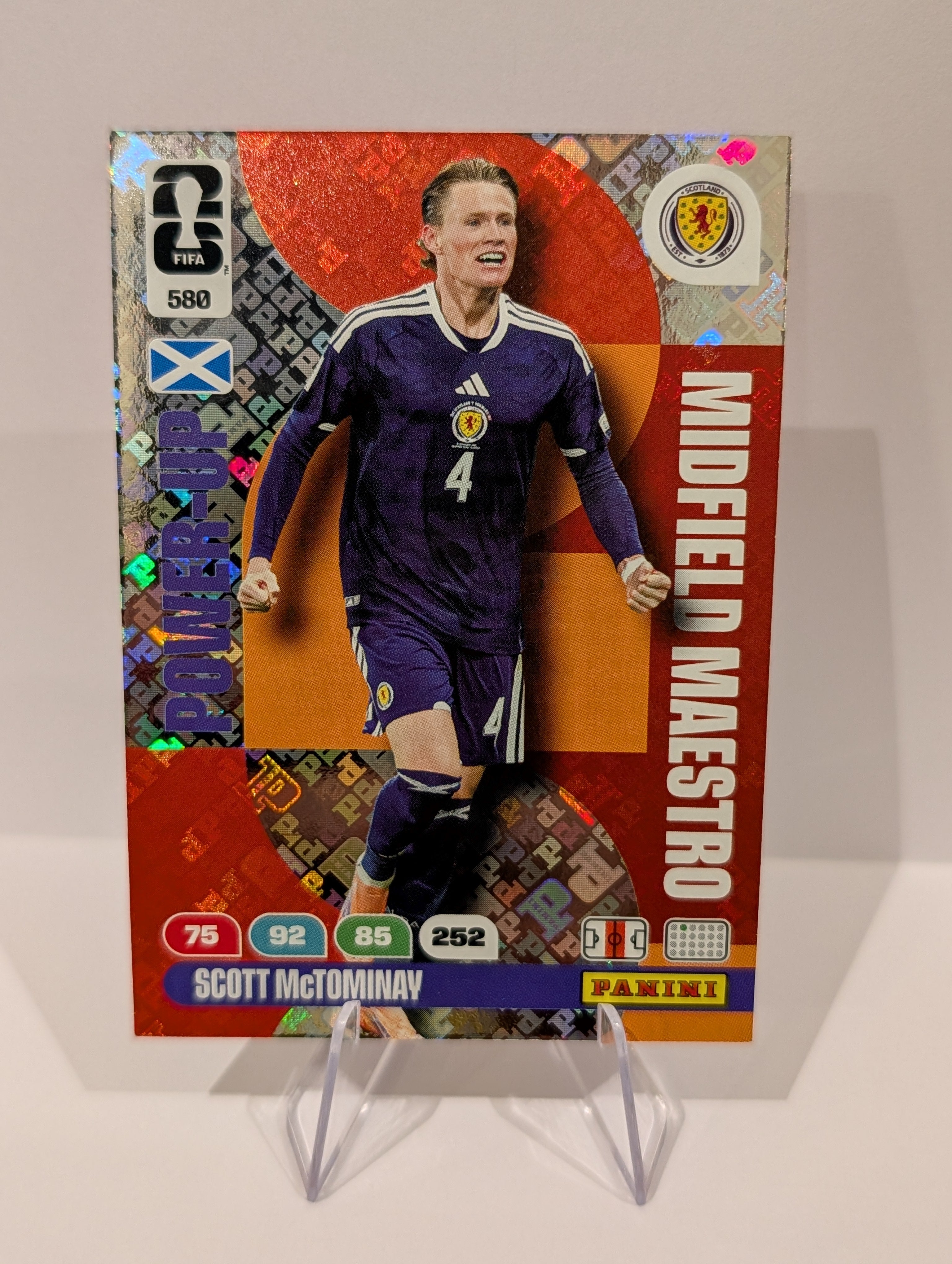 580 Scott McTominay - Midfield Maestro - Panini Adrenalyn XL World Cup 2026