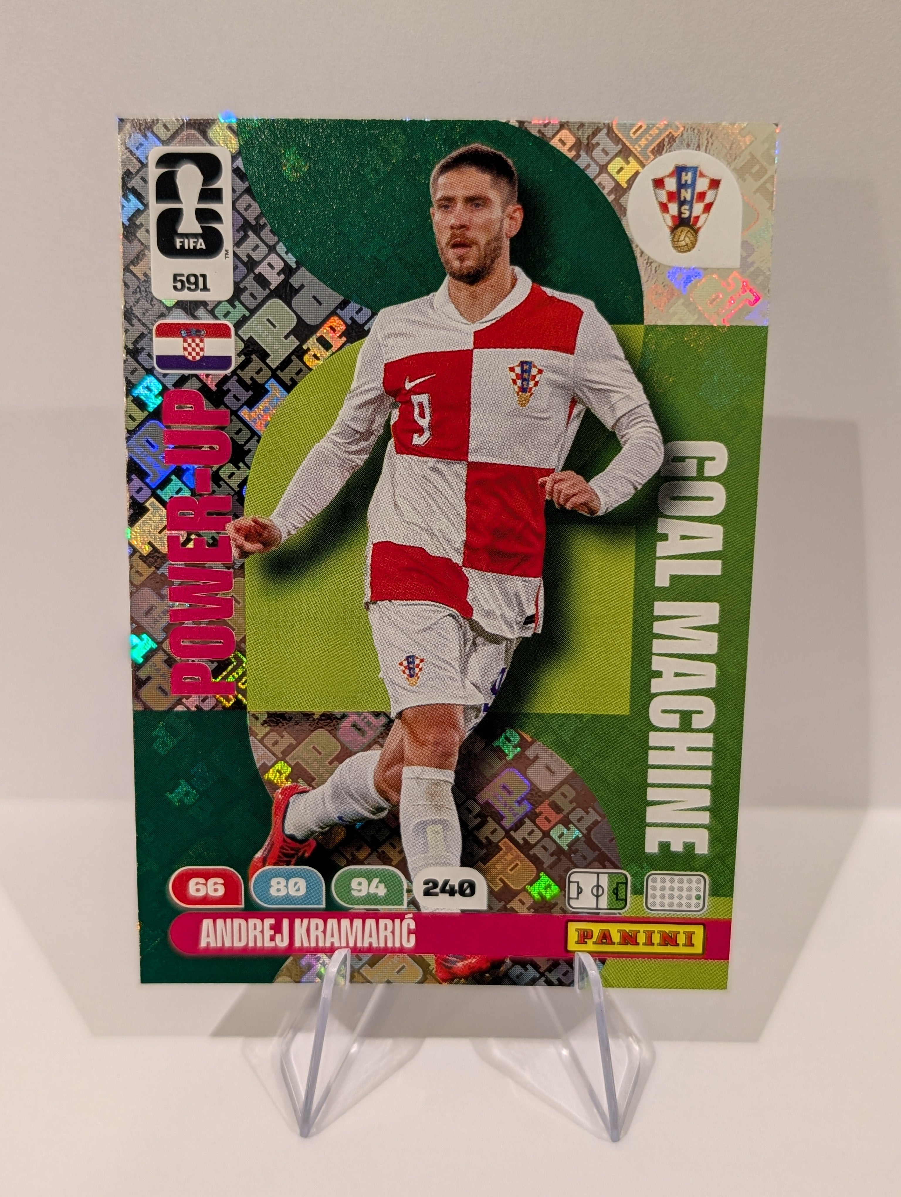 591 Andrej Kramaric - Goal Machine - Panini Adrenalyn XL World Cup 2026