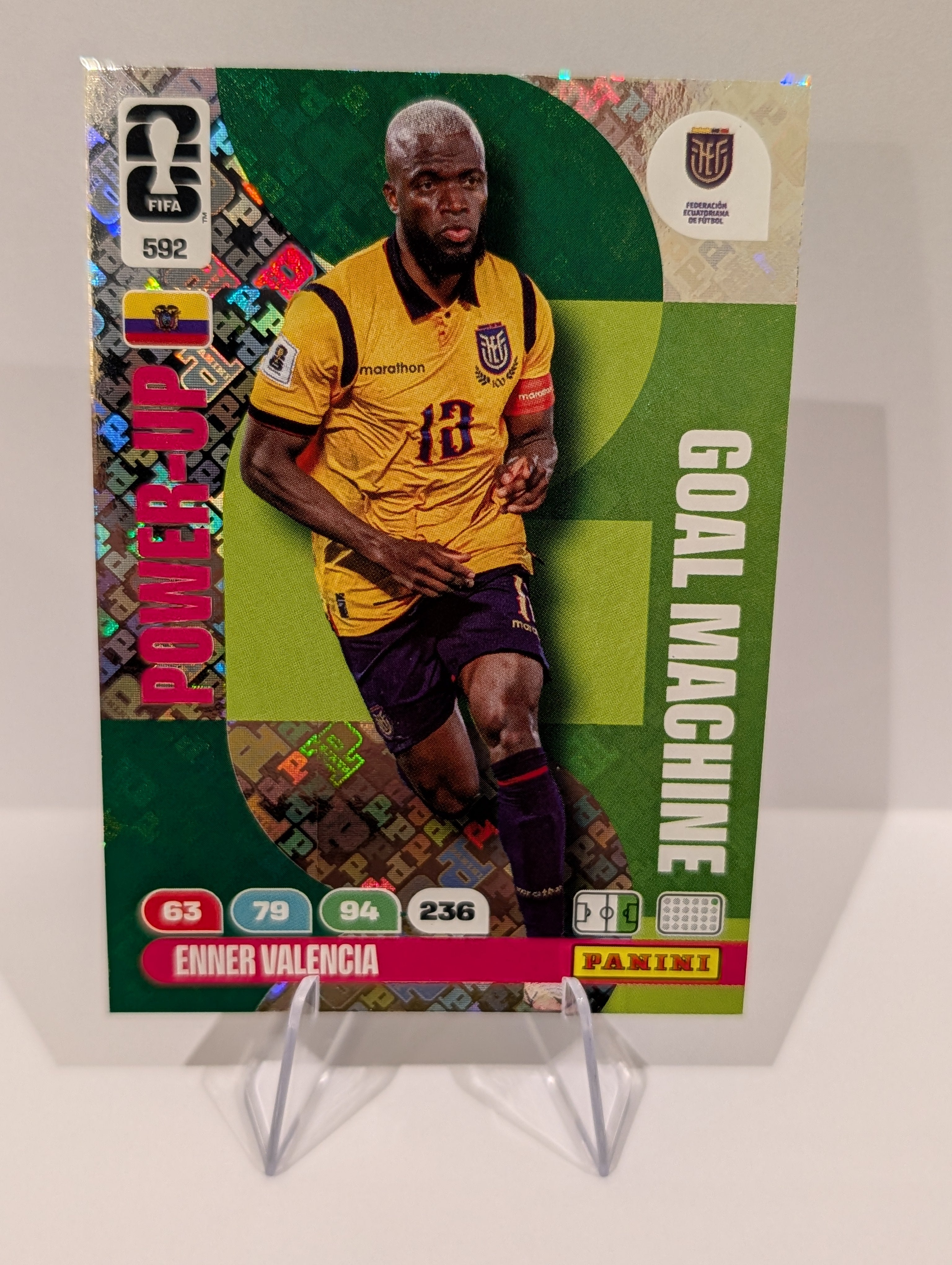 592 Enner Valencia - Goal Machine - Panini Adrenalyn XL World Cup 2026