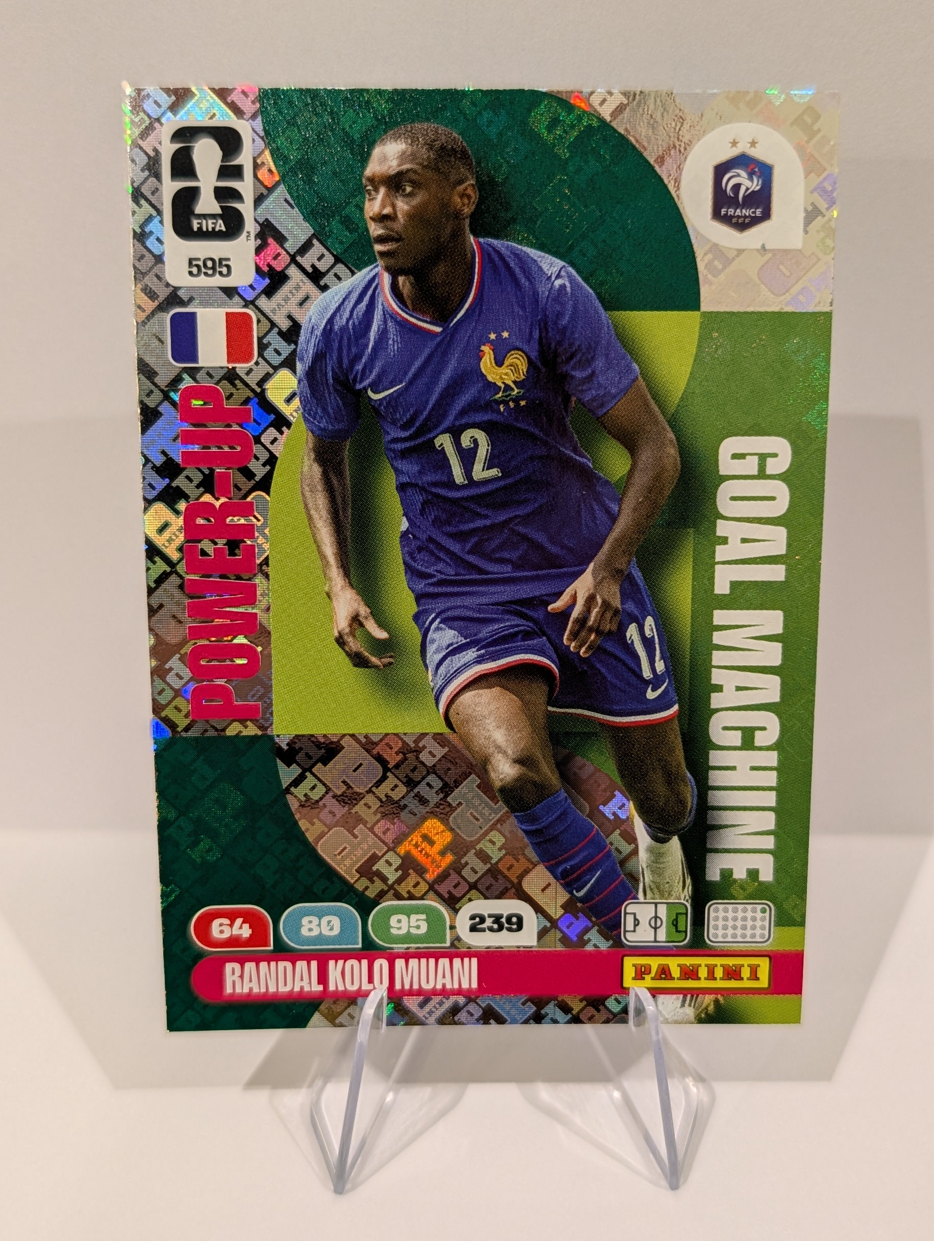 595 Randal Kolo Muani - Goal Machine - Panini Adrenalyn XL World Cup 2026