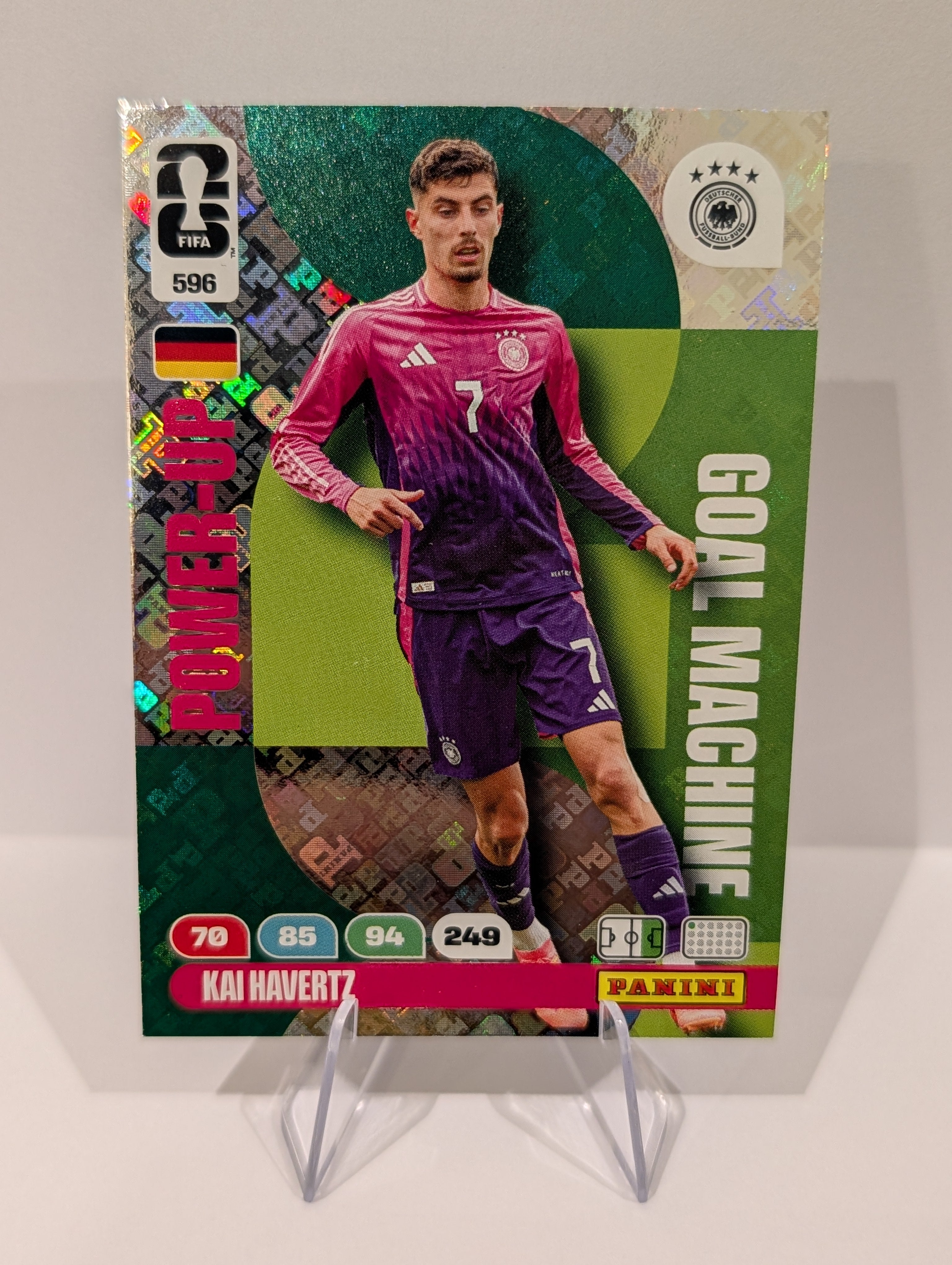 596 Kai Havertz - Goal Machine - Panini Adrenalyn XL World Cup 2026