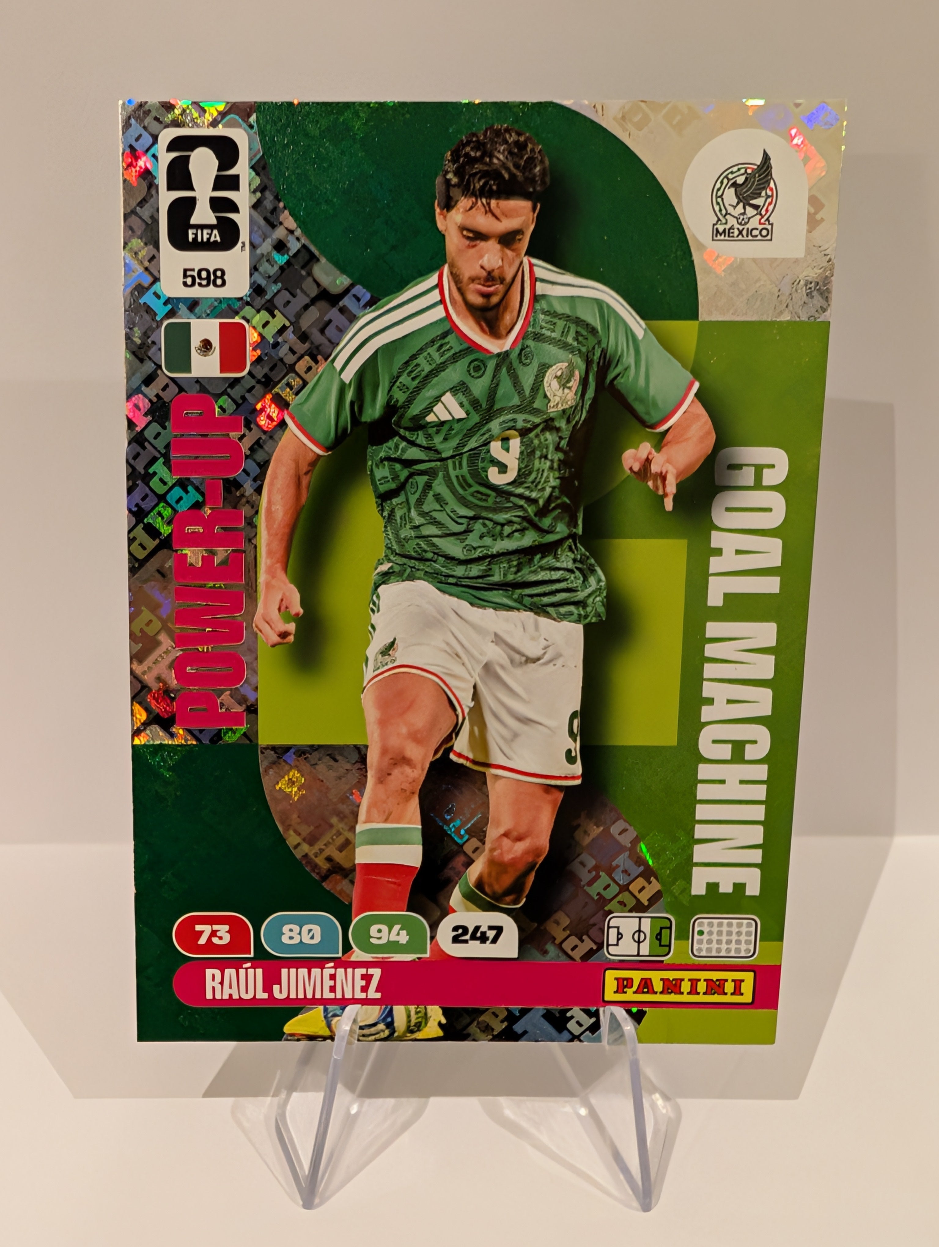 598 Raul Jimenez - Goal Machine - Panini Adrenalyn XL World Cup 2026