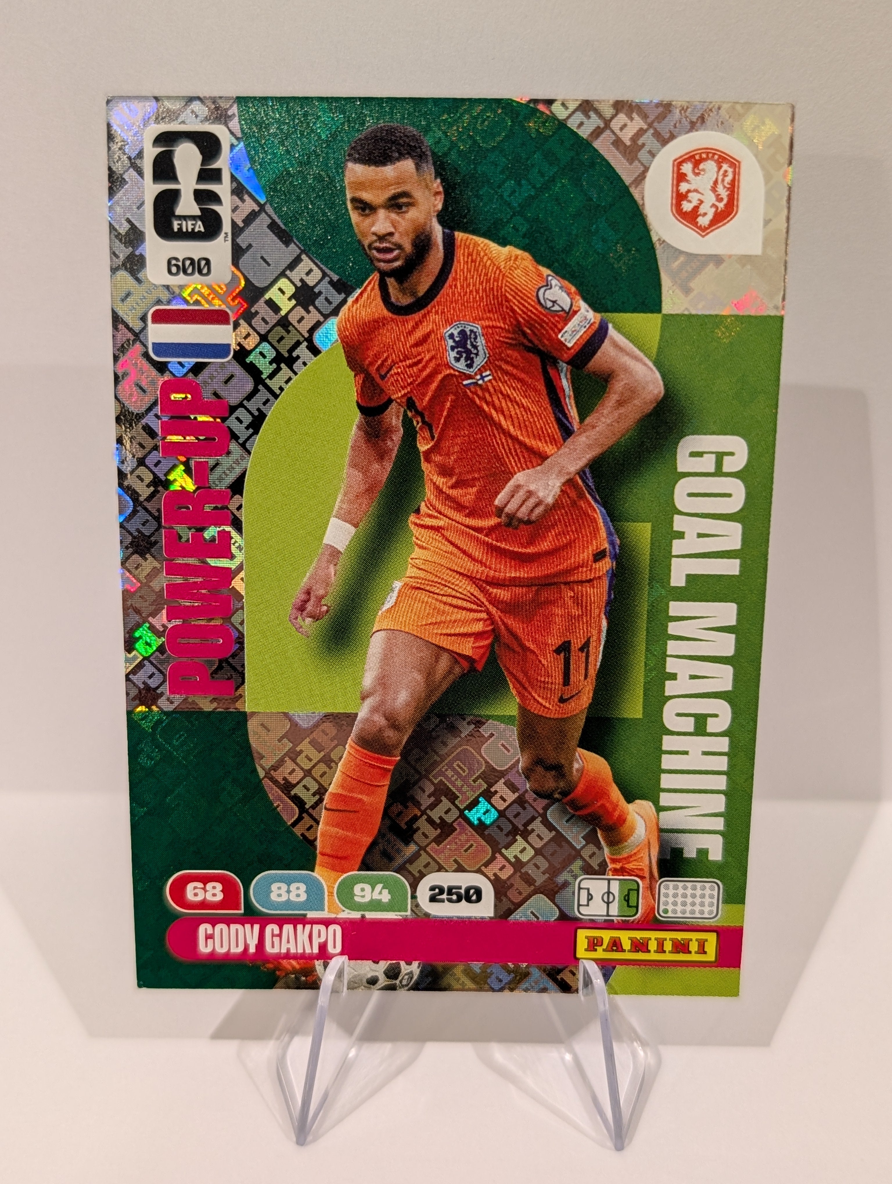 600 Cody Gakpo - Goal Machine - Panini Adrenalyn XL World Cup 2026
