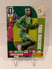 603 Nicolas Jackson - Goal Machine - Panini Adrenalyn XL World Cup 2026