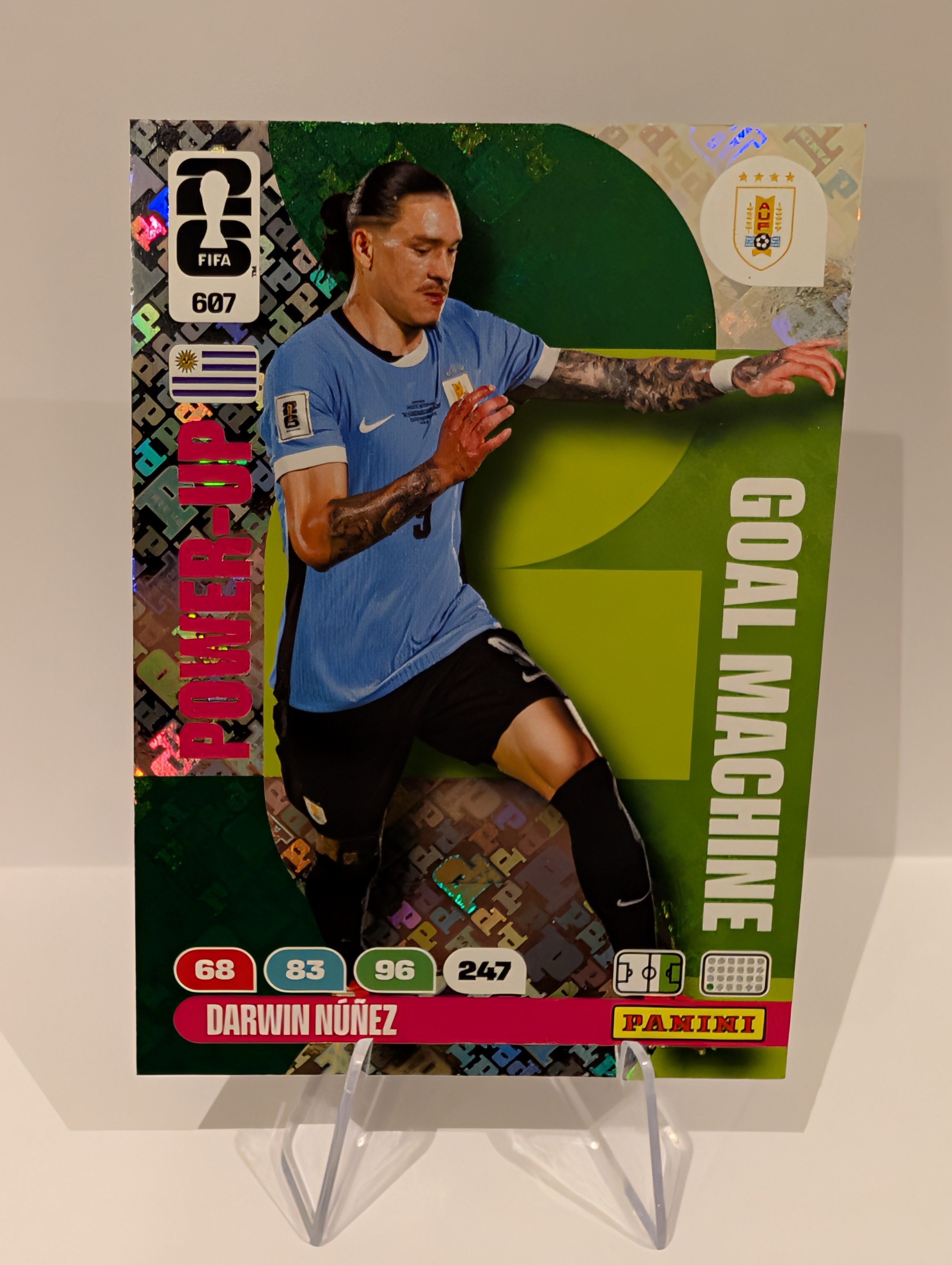 607 Darwin Nunez - Goal Machine - Panini Adrenalyn XL World Cup 2026