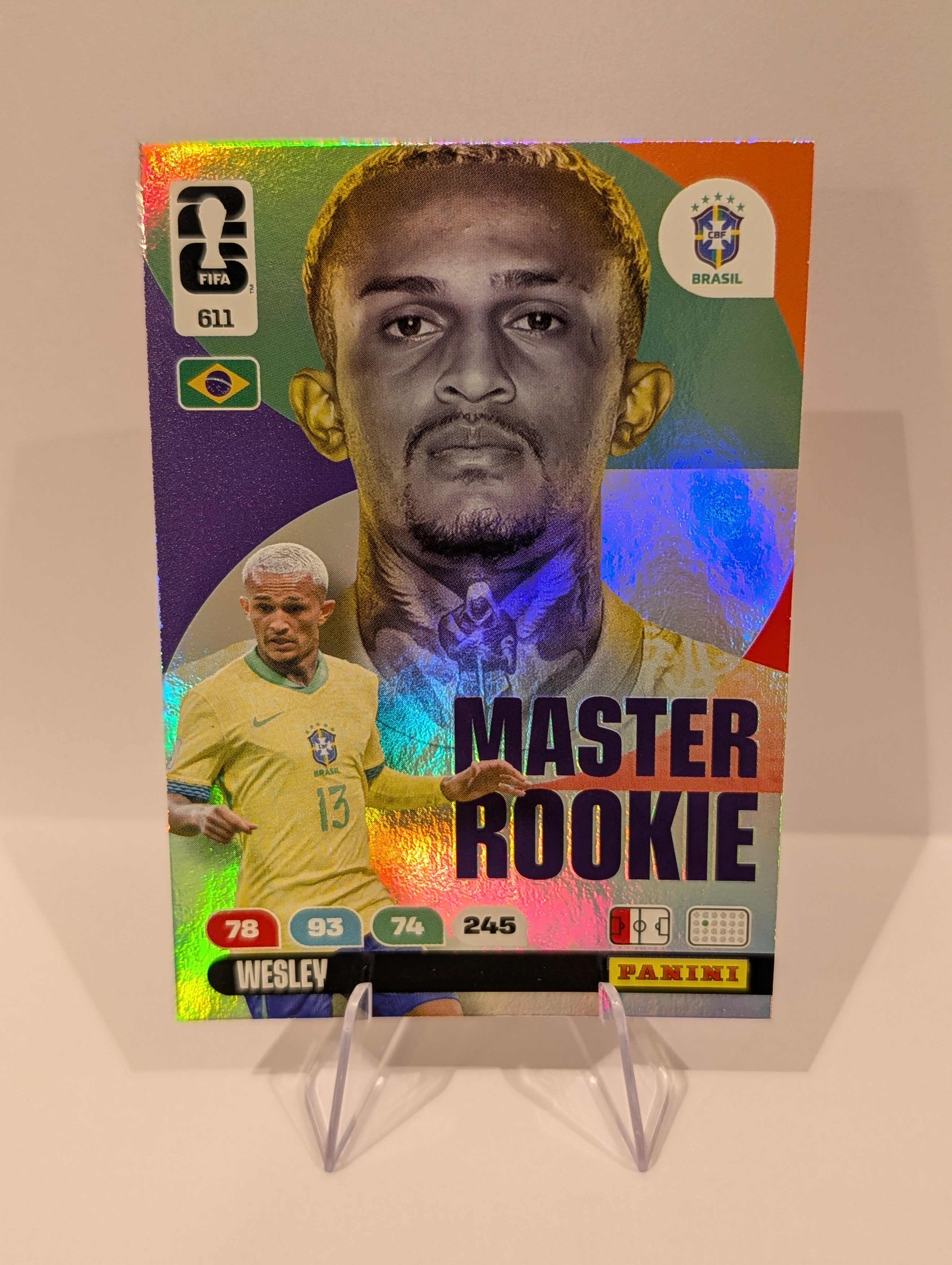 611 Wesley - Master Rookie - Panini Adrenalyn XL World Cup 2026