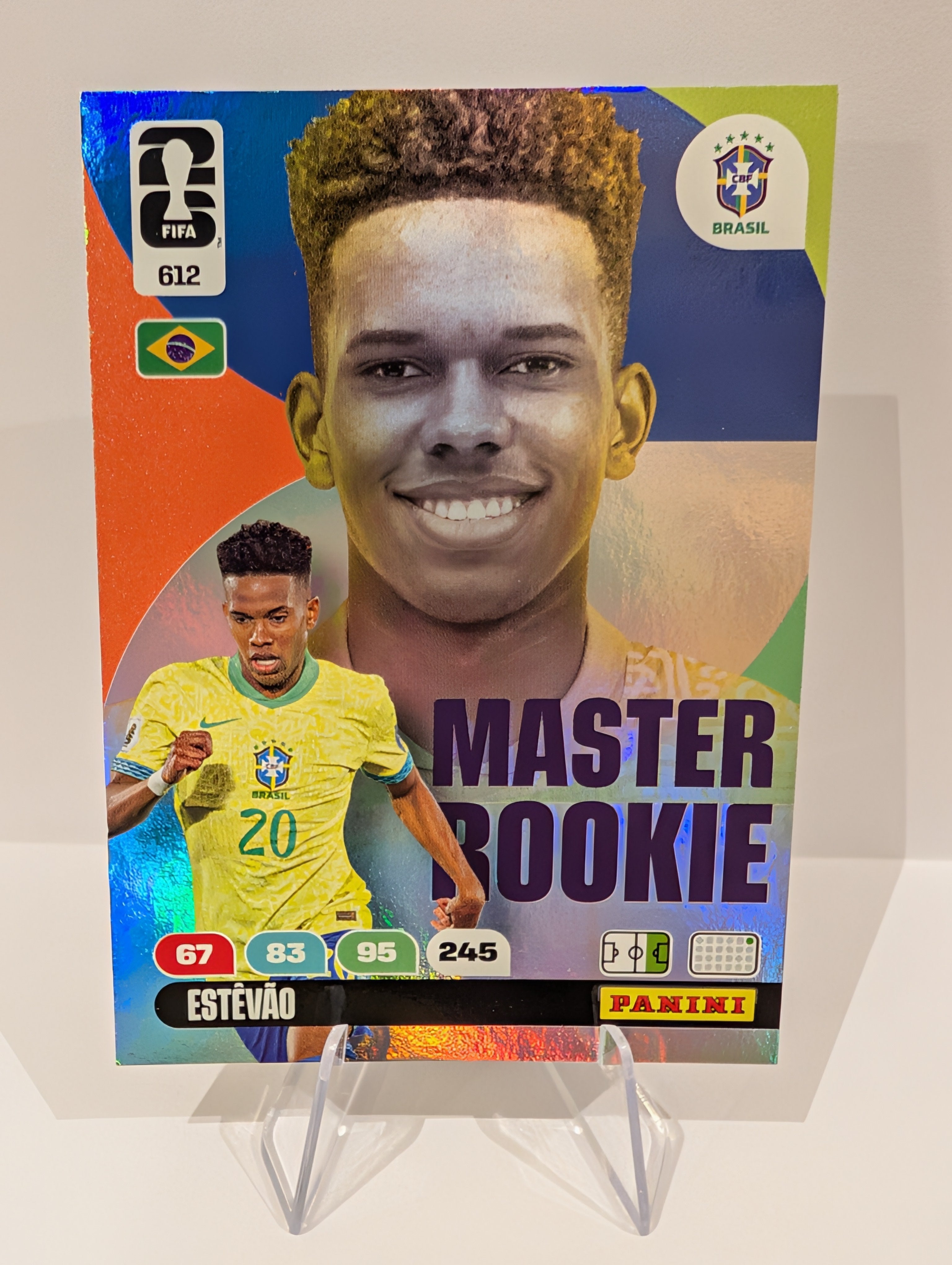 612 Estevao - Master Rookie - Panini Adrenalyn XL World Cup 2026