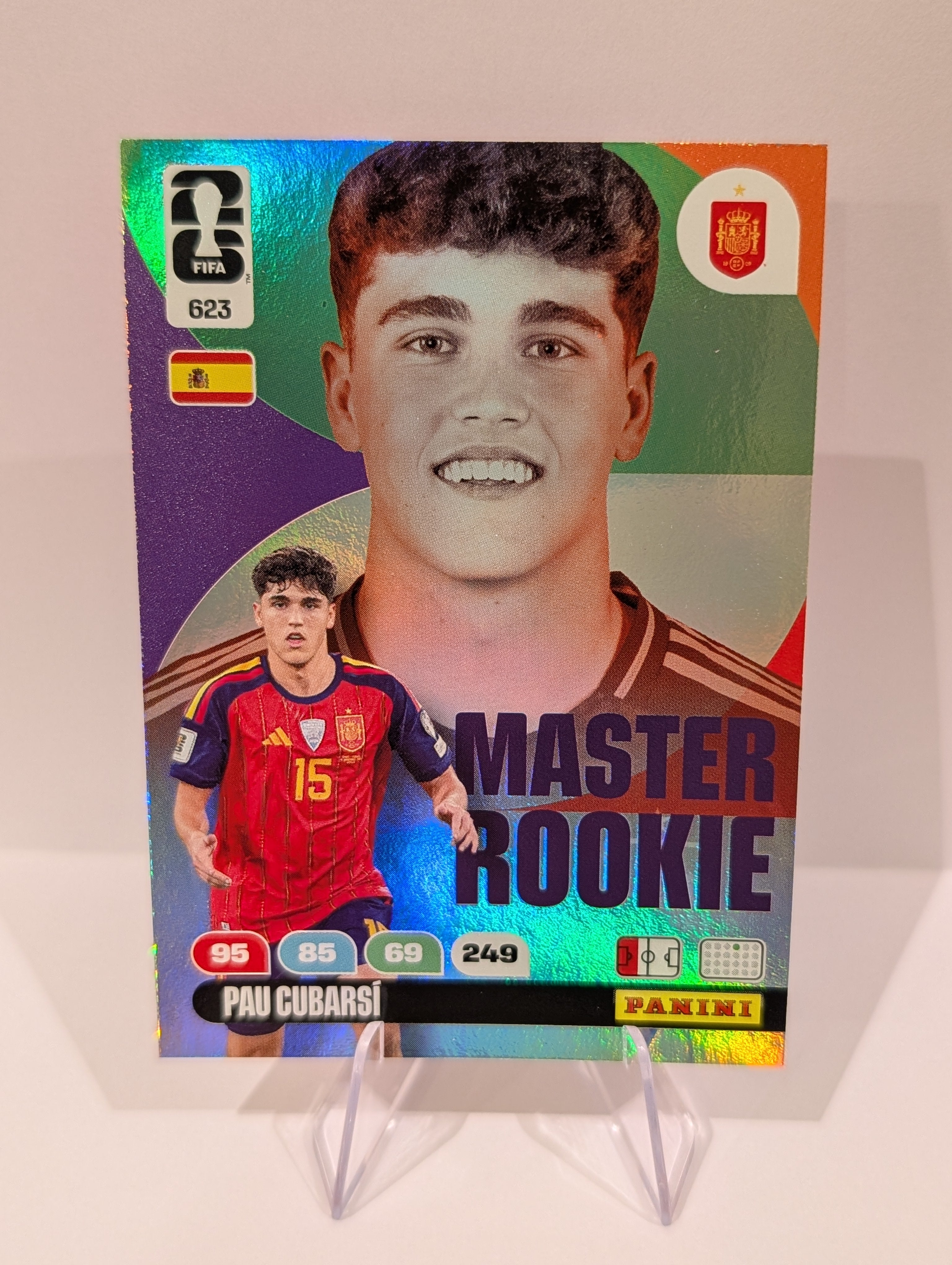 623 Pau Cubarsi - Master Rookie - Panini Adrenalyn XL World Cup 2026