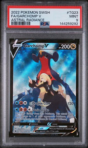 PSA 9 Garchomp V TG23/TG30 Astral Radiance