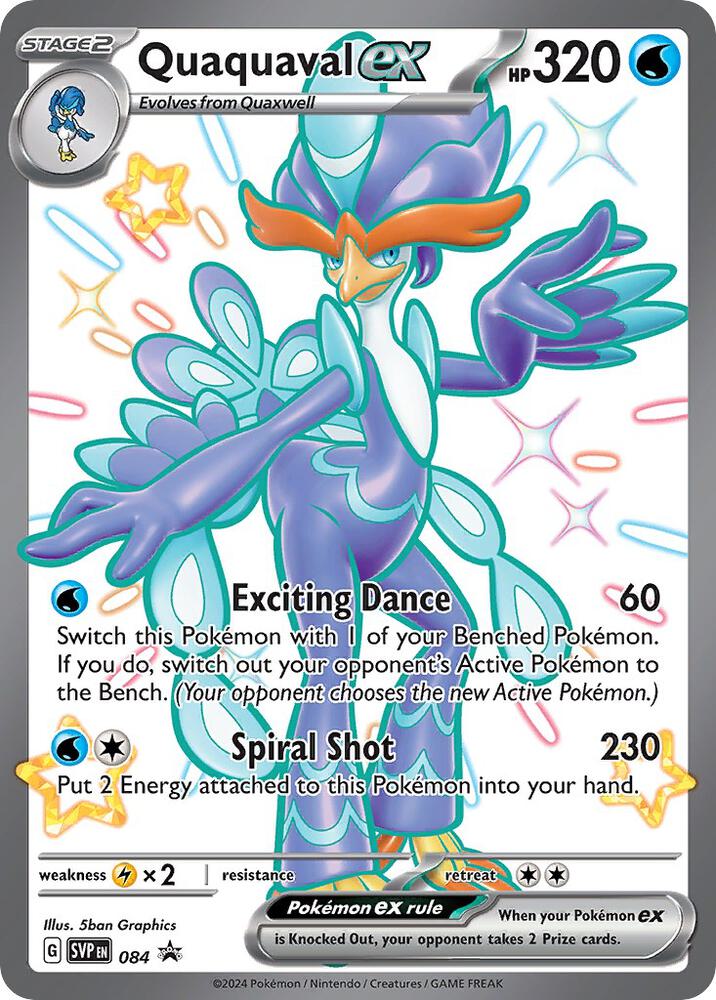 Quaquaval ex - 084 - SV: Scarlet & Violet Promo Cards (SVP) by Poké Dubai on MYNTED