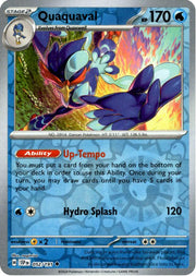 Quaquaval [Reverse Holo] 52 Pokemon Surging Sparks by Moe‘s Vault on MYNTED