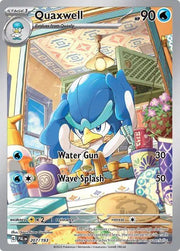 Quaxwell 207/193 - Paldea Evolved - Illustration Rare by Light Collectibles on MYNTED