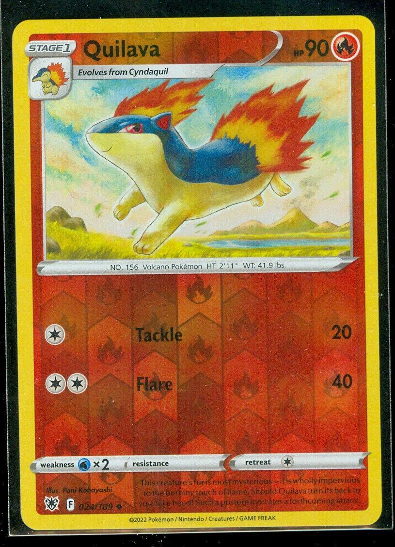 Quilava [Reverse Holo] 24 Pokemon Astral Radiance by Moe‘s Vault on MYNTED