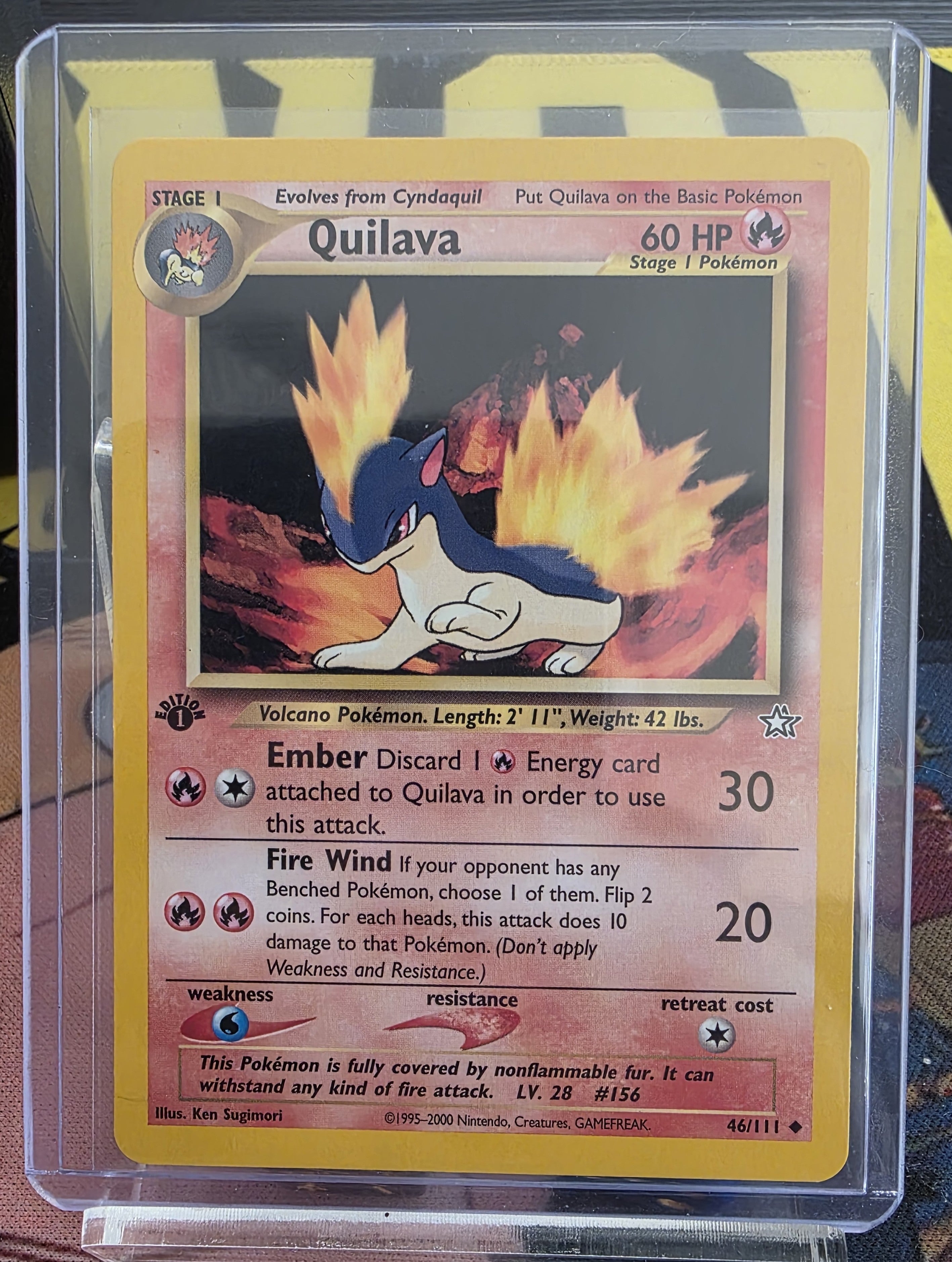 Quilava (1st Edition) 46/111 - Neo Genesis