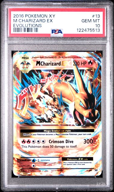 PSA 10 M Charizard EX Ultra Rare