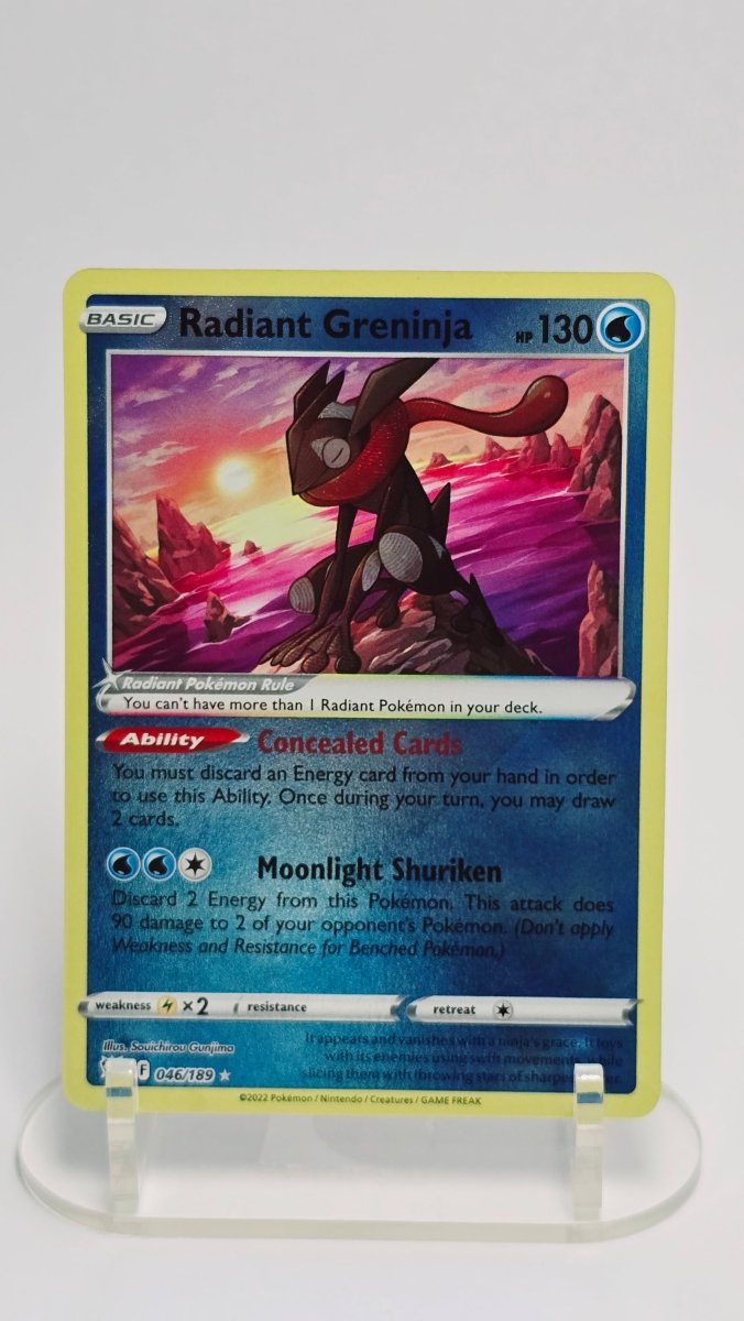 Radiant Greninja - Astral Radiance - RR 046/189 - English by MechaKai Collectibles on MYNTED