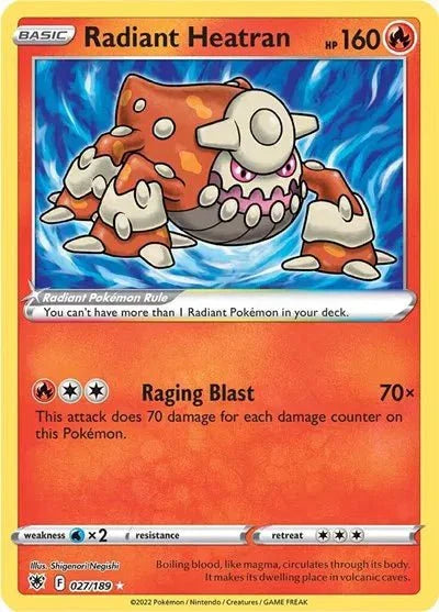 Radiant Heatran - 027/189 by The Archive Stop on MYNTED