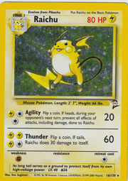 Raichu - Base Set 2 (BS2) by Dusk TCG on MYNTED