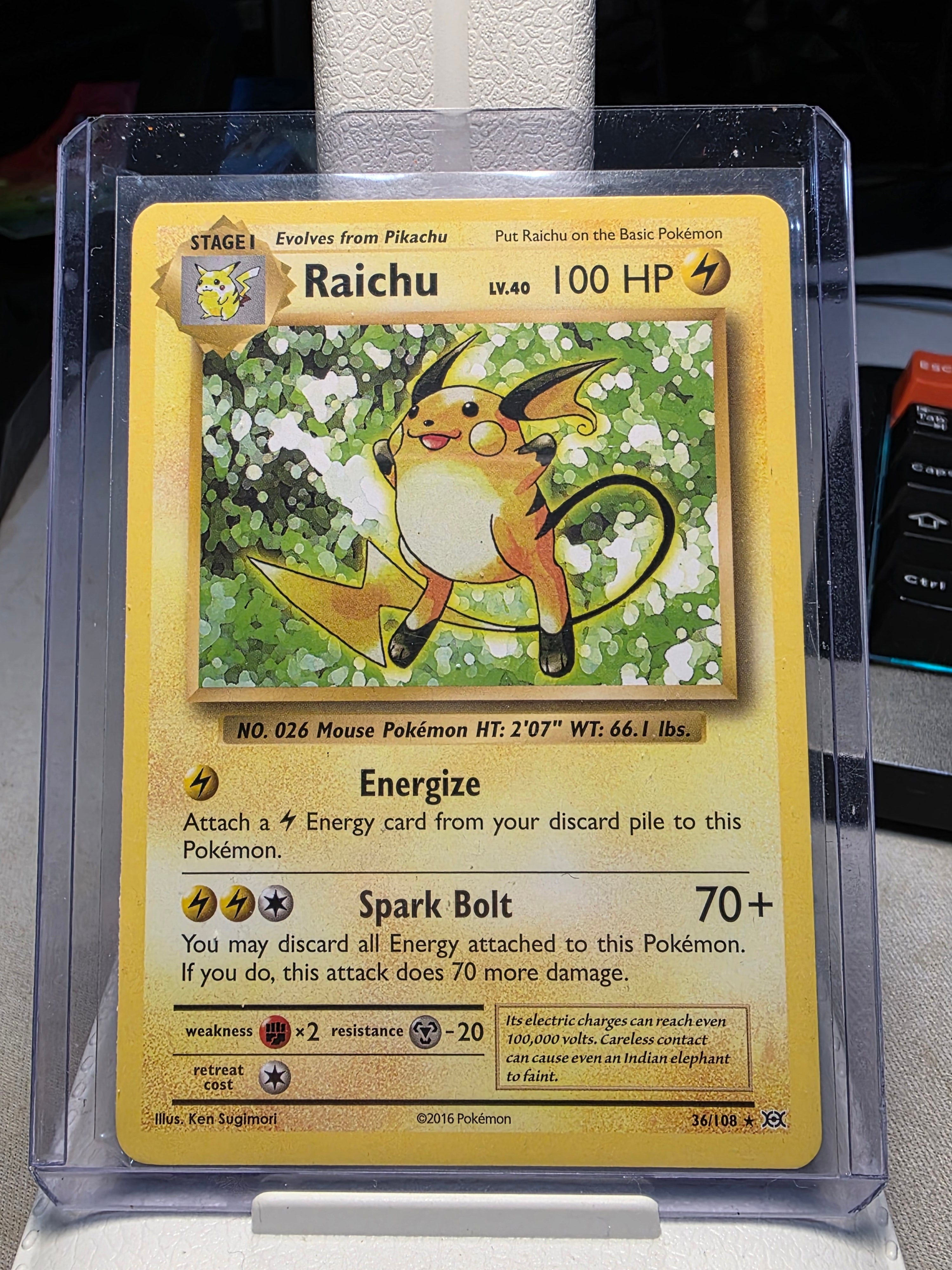 Raichu 36/108 - Evolutions
