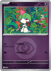 Ralts (Energy Symbol Pattern) 087/217 Reverse Holo | Mega Evolution – Ascended Heroes by Worth the XP on MYNTED