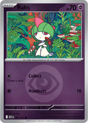 Ralts (Energy Symbol Pattern) Ascended Heroes Common 087/217 Reverse Holofoil by Fabio’s Black Box on MYNTED