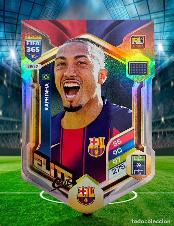 Raphinha Elite Cut Barcelona JWL7 - Panini Fifa 365 Adrenalyn XL 2026. by shad0wknightTCG on MYNTED