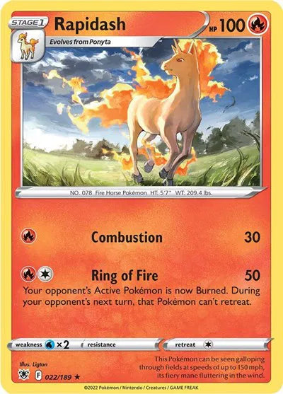 Rapidash - 022/189 - Normal