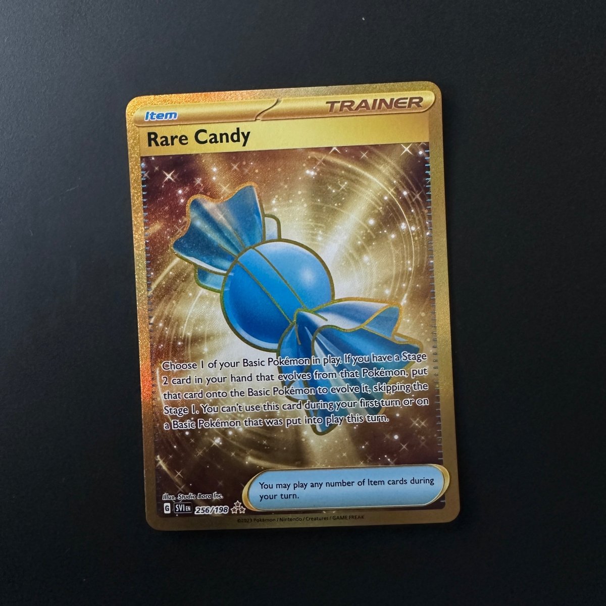 Rare Candy Scarlet & Violet Base Set Hyper Rare 256/198 by The Greatest on MYNTED