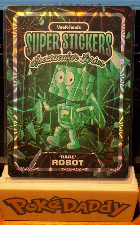 Rare Robot Numbered (40/55) Veefriends Super Stickers by Pokedaddy on MYNTED