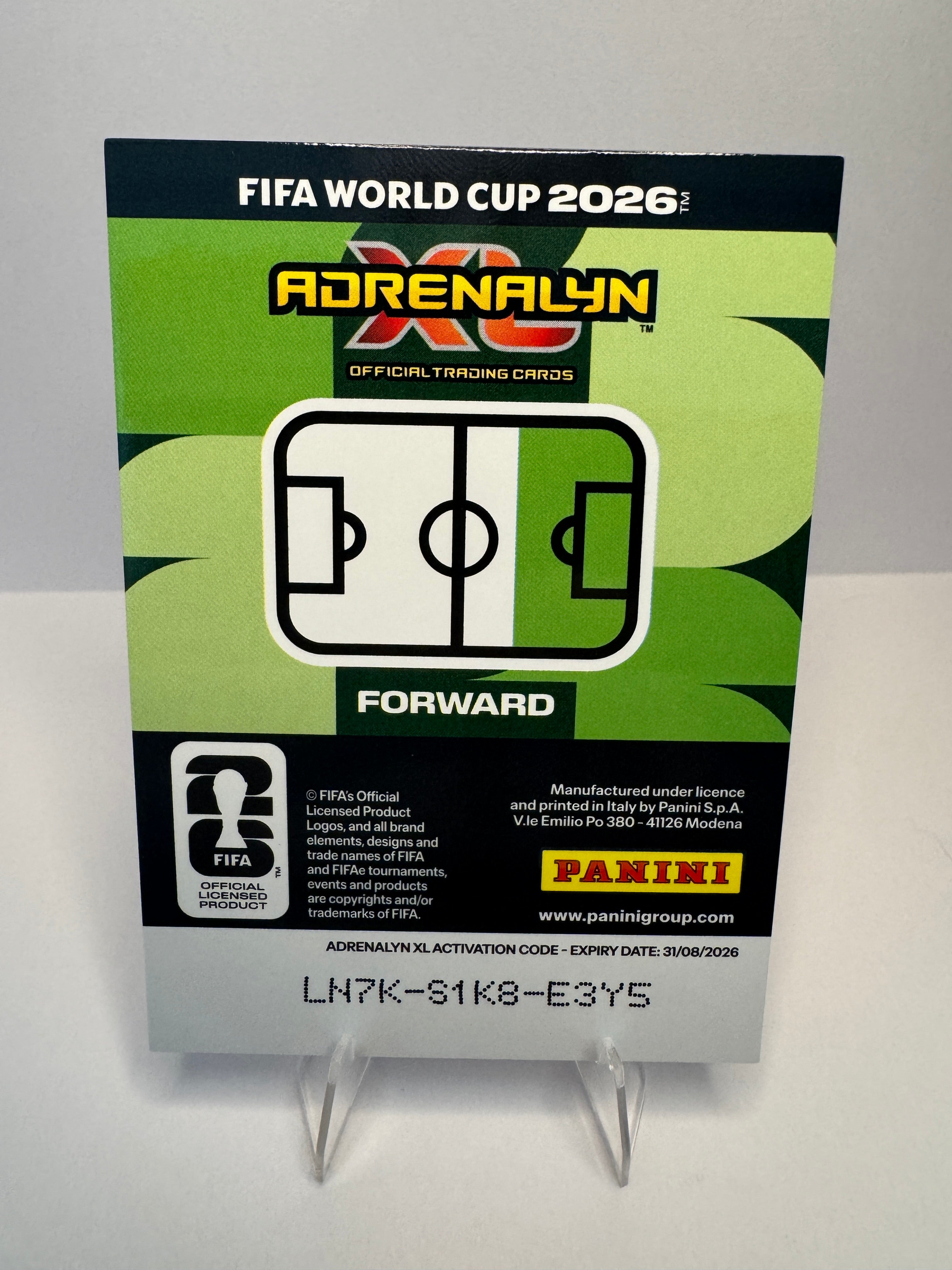 Marcus Rashford Limited Edition Premium Gold — Panini FIFA World Cup 2026 Adrenalyn XL — England