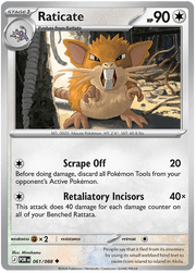 Raticate 061/088 Uncommon | Mega Evolution – Perfect Order by Worth the XP on MYNTED