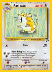 Raticate - 58/130 - Base Set 2 by The Archive Stop on MYNTED
