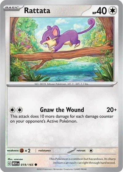 Rattata - 019/165 - Normal by The Archive Stop on MYNTED