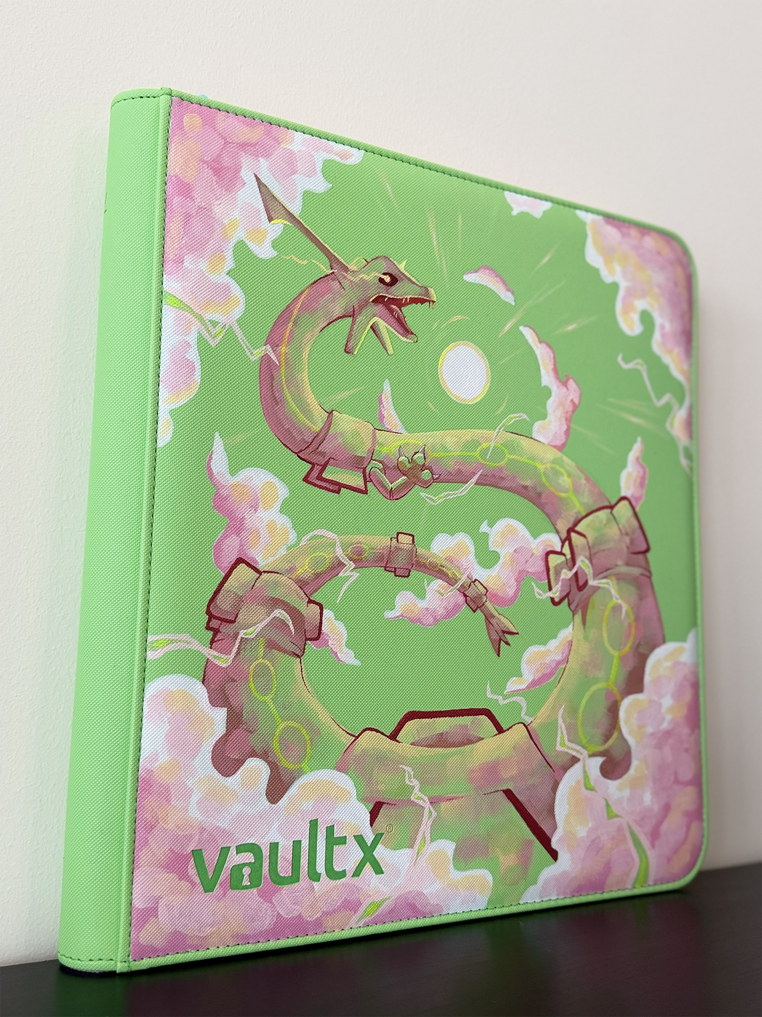 Rayquaza Masterpiece - Hand-painted VaultX Binder