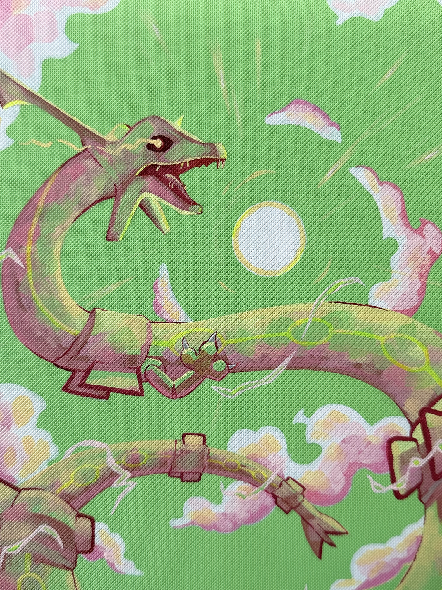 Rayquaza Masterpiece - Hand-painted VaultX Binder