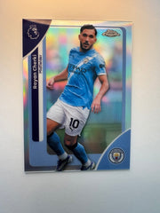 Rayan Cherki 126 Refractor — 2026 Topps Chrome Premier League — Manchester City by KitRoom Cards on MYNTED