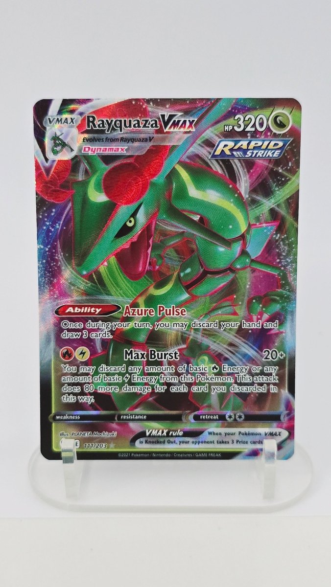 Rayquaza VMAX - Evolving Skies - UR 111/203 - English by MechaKai Collectibles on MYNTED