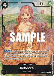 Rebecca (Alternate Art) Awakening of the New Era SR • OP05 - 091 Foil by Marnie’s TCG on MYNTED