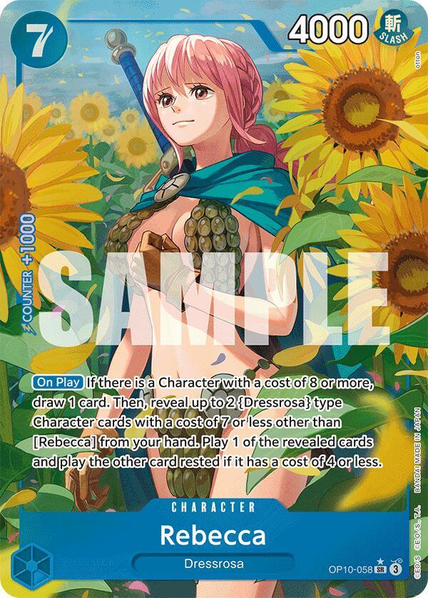 Rebecca (Parallel) SR OP10-058 by OP Strike TCG on MYNTED