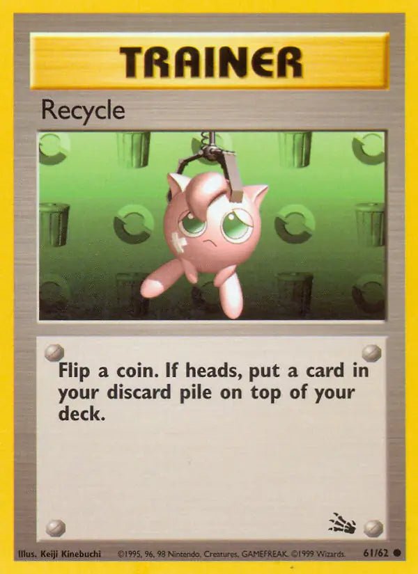 Recycle - 61/62 - Fossil (Unlimited) by The Archive Stop on MYNTED
