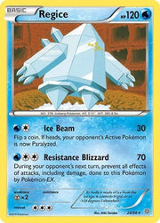 Regice (Reverse Holofoil) Ancient Origins Rare 24 by PokeSource on MYNTED