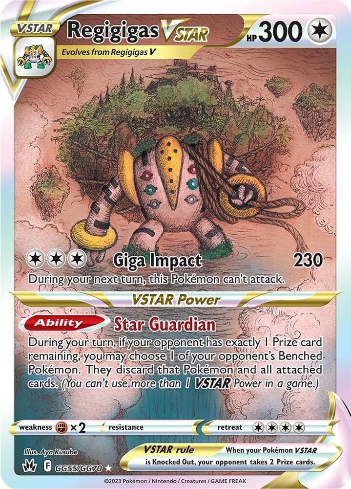 Regigigar Vstar - GG55 Galarian Gallery by The Cardboard Grind on MYNTED