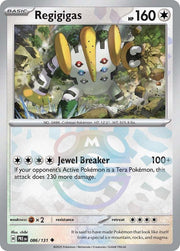 Regigigas - 086/131 (Master Ball Pattern) - SV: Prismatic Evolutions (PRE) by SAFAQATI on MYNTED